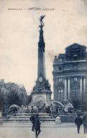 Bruxelles, Monument Anspach 1908 - Celebridades