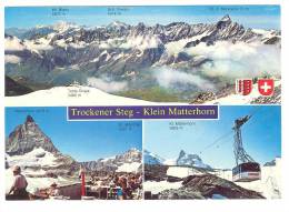 C1038 Trockener Steg - Klein Matterhorn / Non Viaggiata - Steg