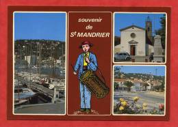 * Souvenir De SAINT MANDRIER-Multiples Vues(Automobiles:Coccinelle,Etc...) - Saint-Mandrier-sur-Mer