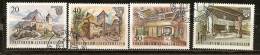 Liechtenstein 1981 Chateaux Castles Serie Complete Obl - Used Stamps