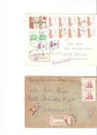 2 Sobres De Polonia A Valencia - Covers & Documents