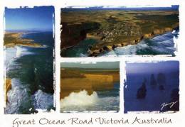The Great Ocean Road, Victoria Multiview - Global Image PC 122 Unused - Andere & Zonder Classificatie