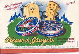 BUVARD "CREME DE GRUYERE Mère PICON" Elle Est Délicieuse Notre Enfant - F