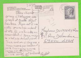 Sur CP - LUXEMBOURG - 1 Timbre - Storia Postale