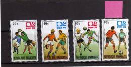 RWANDA 1973 SOCCER WORLD CUP FOOTBALL GERMANY - COPPA DEL MONDO DI CALCIO GERMANIA MNH - Unused Stamps