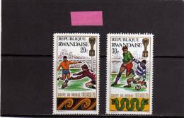 RWANDA 1970 WORLD CHAMPIONSHIP FOOTBALL - COPPA DEL MONDO CAMPIONATO MONDIALE DI CALCIO MNH - Neufs