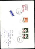 Czechoslovakia Cover Sent To Svalbard, Norway, Returned Back. (B04035) - Cartas & Documentos