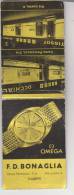 PO5385B# NOTES PUBBBLICITARIO OROLOGI OMEGA - BONAGLIA - LUGANO - CALENDARIETTO 1969/70 - Kleinformat : 1961-70