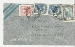 =Argentina  1951 Brief Nach Austria - Storia Postale