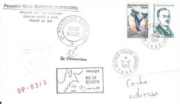 8698  MARION DUFRESNE - OP 83-3 - MD 34 GEODYN - CROZET - Cartas & Documentos