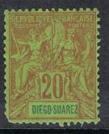 DIEGO-SUAREZ N°44 N* - Unused Stamps