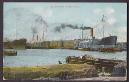 United Kingdom PPC England Yorkshire Hull Alexandra Dock HULL 1908 To Denmark (2 Scans) - Hull