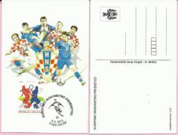 EUROPEAN FOOTBALL CHAMPIONSHIP, Osijek, 8.6.2012., Croatia, Maximum Carte, Philatelic Club Osijek - Championnat D'Europe (UEFA)