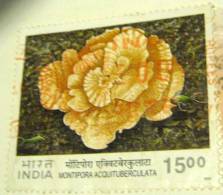 India 2001 Montipora Acquituberculata 15.00 - Used - Used Stamps