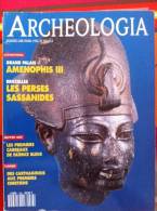 ARCHEOLOGIA  N° 288 / Mars 1993 . AMENOPHIS III /  LES PERSES SASSANIDES - Archeologie