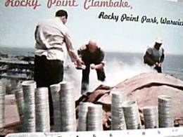 USA Rhode Island Clambake  ROCKY POINT PARK  DINNERS  VB1976  DX4212 - Autres & Non Classés