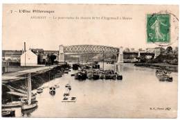 Cpa 78 - Andresy - Le Pont Viaduc Du Chemin De Fer D´Argenteuil à Mantes - Andresy