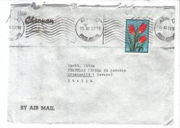 VER1860 - GRECIA, Lettera Commerciale Per L' Italia Del 1958 - Storia Postale