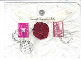 VER1864 - GRECIA, Raccomandata Da Tessalonica 10/12/1963 Per Roma - Covers & Documents