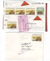 791e: Burgenland 75 Jahre, EF Und MiF (letztere Als Briefvorderseite) - Storia Postale