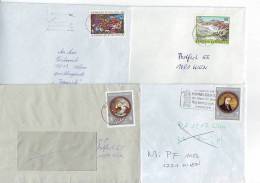 793t: Kleines Brieflot Neunziger Jahre - Lettres & Documents