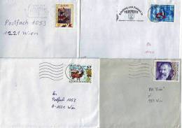 793o: Österreich- Bedarfspost Letzte Schillingjahre - Cartas & Documentos