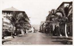 Honolulu Hawai Bishop Street Old Real Photo Postcard - Honolulu