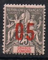 GRANDE COMORE N°24A N* Variété Surcharge Espacée De 1,75 Mm - Unused Stamps