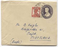 INDIA - Bombay, Letter To Yugoslavia, 1947. - Used Stamps