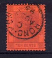 Hong Kong - 1891 - 10 Cents Definitive - Used - Oblitérés