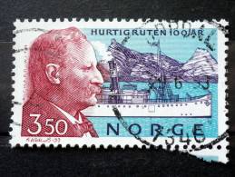 Norway - 1993 - Mi.nr.1127 - Used - 100 Years Shipping Line "Hurtigruten" - Richard With, Captain - Gebraucht