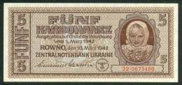 UKRAINE , 5 KARBOWANETZ 10.3.1942. P-51 , UNC - Ucraina