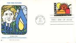 (420) USA First Day Cover - FDC - Premier Jour - 1977 - Conservation Of Energy - Other & Unclassified