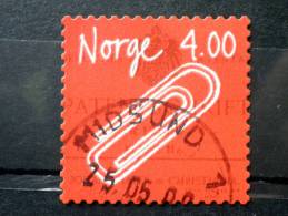 Norway - 1999 - Mi.nr.1300 - Used - Norwegian Inventions - Paperclip - Self-adhesive - Gebraucht