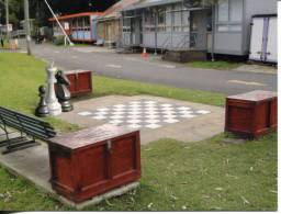 Giant Chess Board - Australia - Sydney - Marrickvile - Reverse Garbage - Echecs