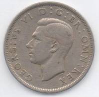 GRAN BRETAGNA HALF CROWN 1949 - K. 1/2 Crown