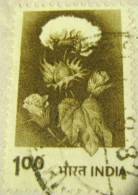 India 1979 Cotton Flower 1.00 - Used - Used Stamps