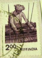 India 1979 Hand Loom Weaving 2.00 - Used - Usati