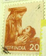 India 1981 Breast Feeding 20 - Used - Usati