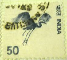 India 1975 Flying Crane 50 - Used - Used Stamps