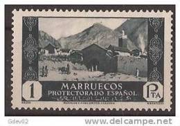 MA143SF-LB063TARM.Marruecos . Maroc  Marocco MARRUECOS ESPAÑOL VISTAS Y PAISAJES.1933/5. (Ed 143**) S/c LUJO RARO - Mezquitas Y Sinagogas