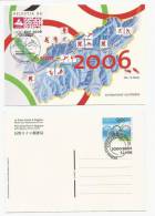 Svizzera - Cartolina Postale FDC Con Annullo Speciale: Olmpiadi Invernali Di Nagano 1998 - Invierno 1998: Nagano