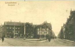 Gelsenkirchen, Neumarkt Mit Verschiedenen Geschäften, Feldpost AK 1917 - Gelsenkirchen