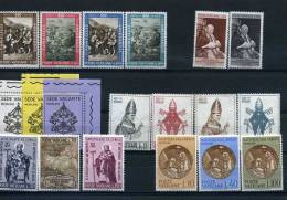 1963 Vaticano Annata Completa 19 Sellos (**) - Unused Stamps