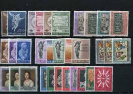 1962 Vaticano Annata Completa 30 Sellos (**) - Unused Stamps