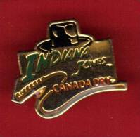 24213-pin's Indiana Jones.canada Dry.cinema.boisson.signé TM Et LFL - Kino