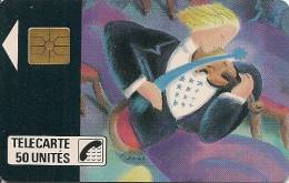 CARTE-PUBLIC-F49--01/1 989-50U-GEM1-BRAHMS--UTILISE-TBE   -  LUXE- - 1989