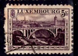 Luxembourg 1934 5fr Adolphe Bridge Issue #130 - Ungebraucht