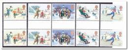 Engeland 1990 Postfris MNH  Christmas Gutterpairs - Ungebraucht