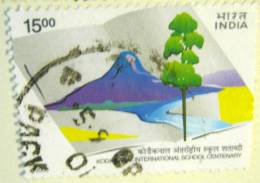 India 2000 Kodiakanal International School Centenary 15.00 - Used - Usati